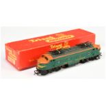 Triang Railways R257 Bo-Bo Double Ended Transcontinental Overhead Electric Locomotive in green an...