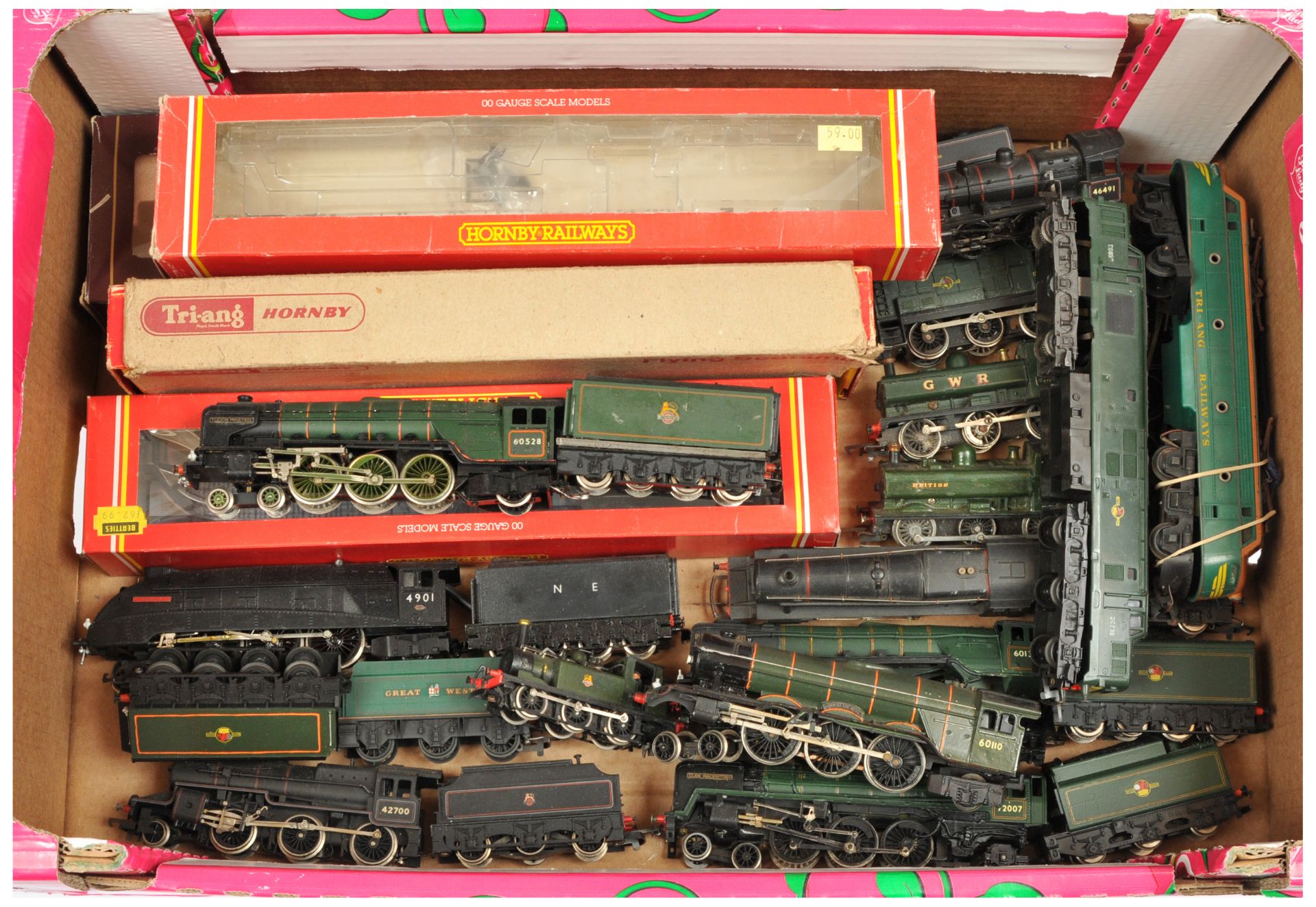 Triang, Hornby, Dapol & others, mixed group of unboxed loco's. 