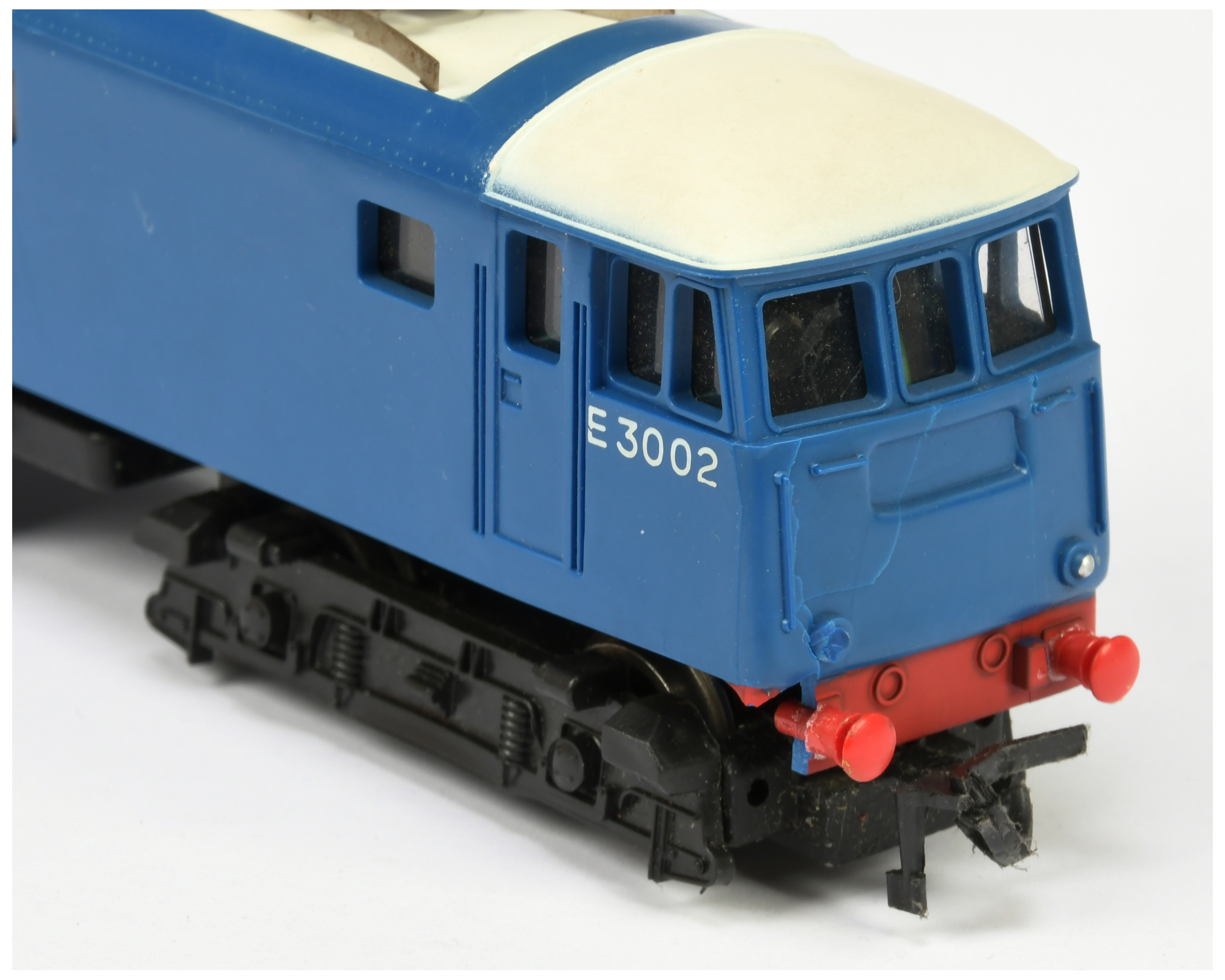 Hornby Dublo 2-rail 2245 3300BHP Electric Locomotive Bo-Bo No. E3002 in BR blue livery with Lion ... - Bild 2 aus 2