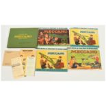 Meccano Pre & Post War Instruction Booklets & other Literature. 