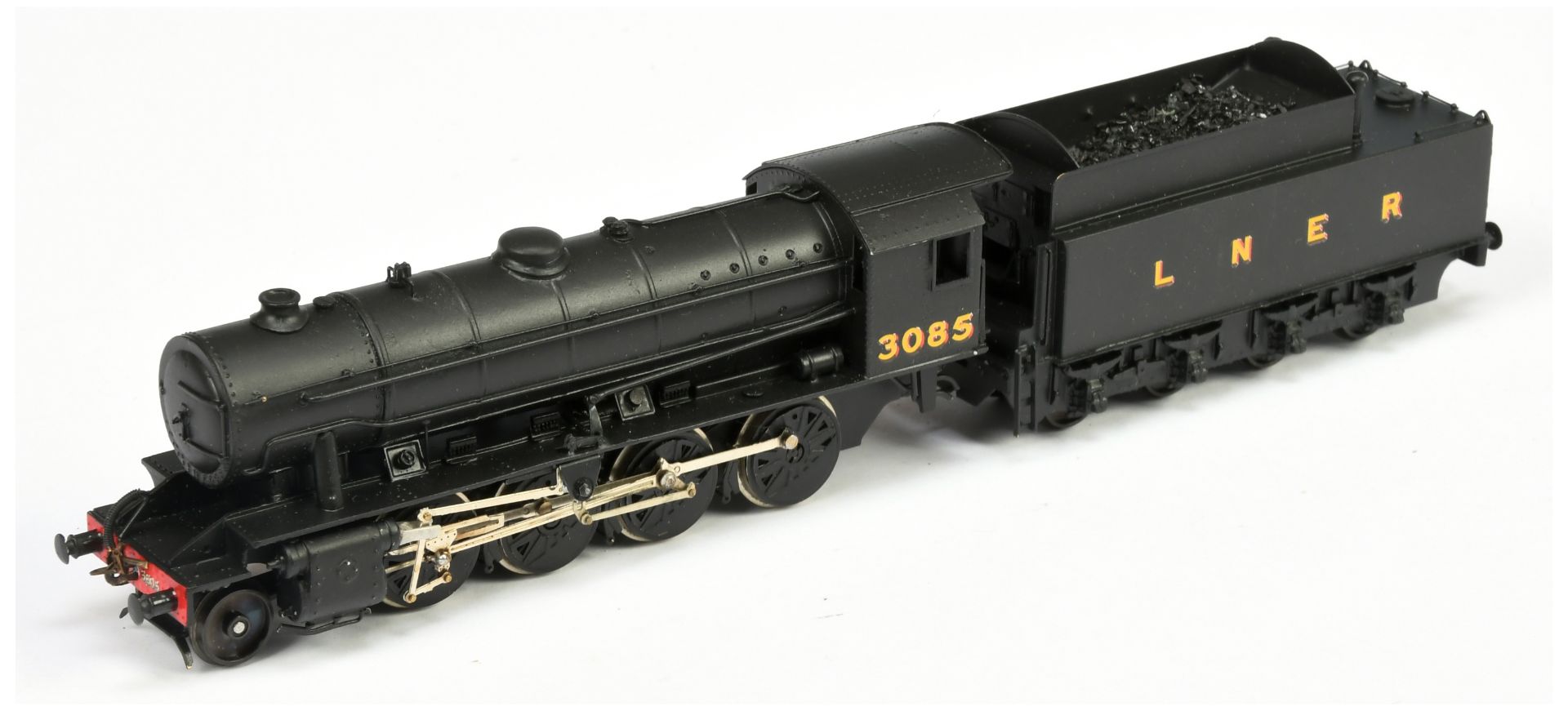 DJH OO Gauge Kitbuilt K38 2-8-0 LNER unlined black WD Austerity Class Steam Locomotive No. 3085