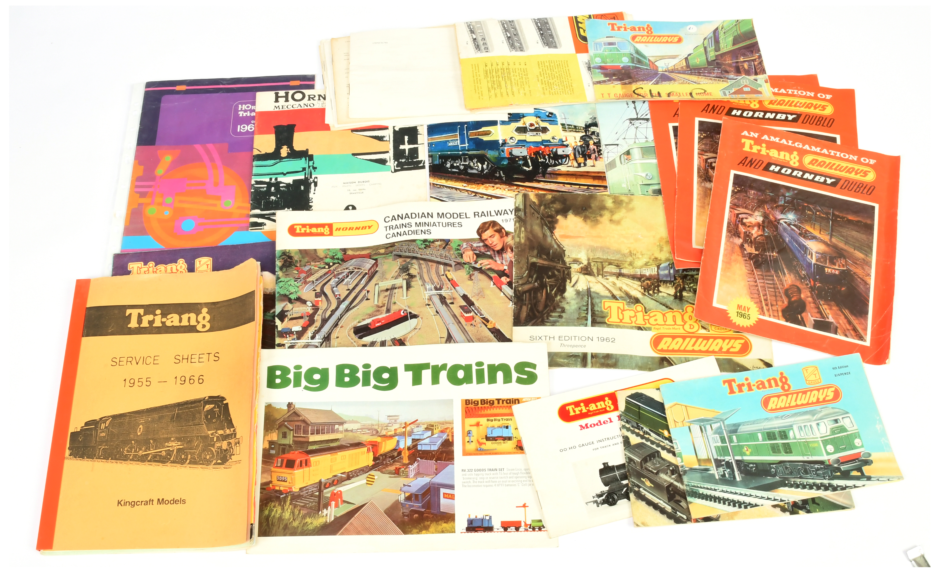 Triang Railways & Hornby & Hornby AcHo Catalogues & Booklets. 