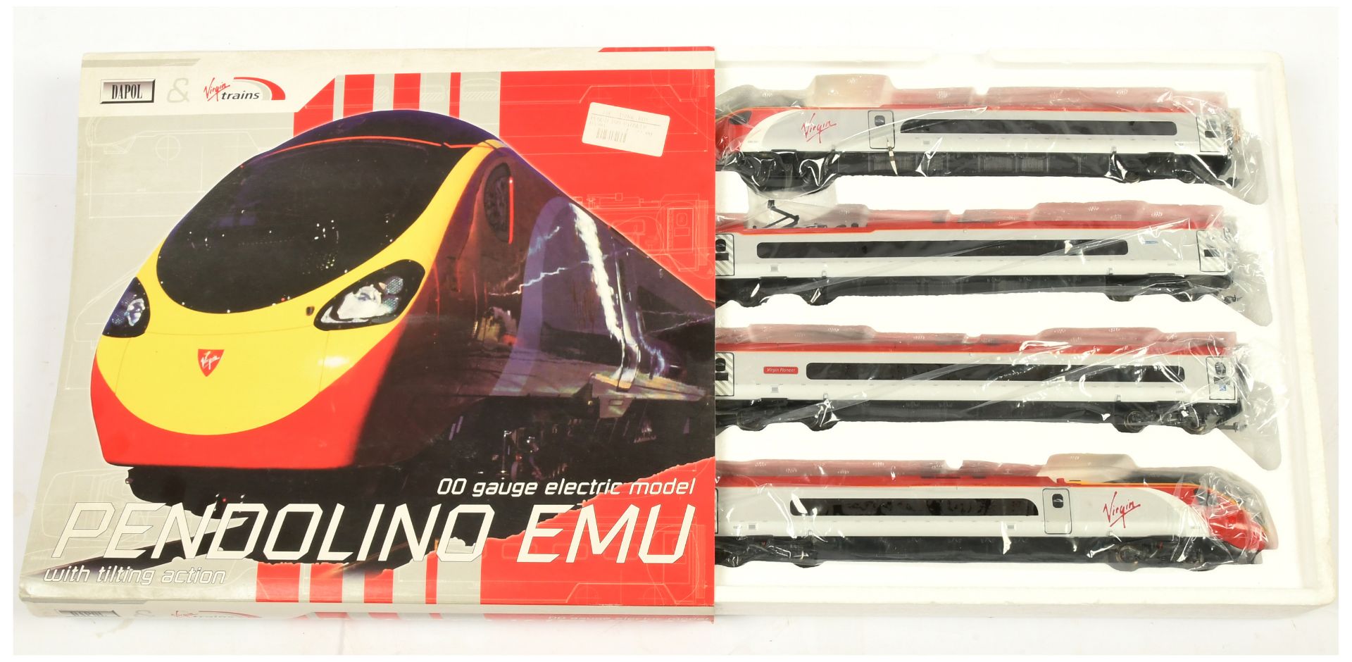 Dapol OO Gauge D3901 Virgin Trains 4-car Pendolino EMU