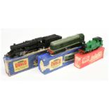 Hornby Dublo 3-rail group of Steam and Diesel Locomotives to include 