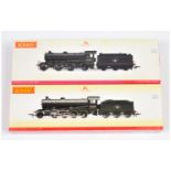 Hornby China OO Pair of BR Black Steam Loco's R3090 & R3243A