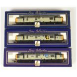 Lima OO Group of 3x Two Tone Grey Class 37 Diesel Loco's. 