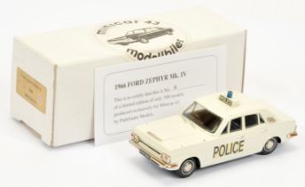 Minicar 43 (Pathfinder) Ford Zephyr 1966 "Police"