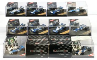 Quartzo group of racing cars to include Q4041 Tyrrell P34 Patrick Depailler