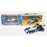 Pair of made in Japan cars to include elf Tyrrell S/1:30