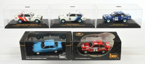 Ixo Models (1/43 Scale) group of Rally cars.