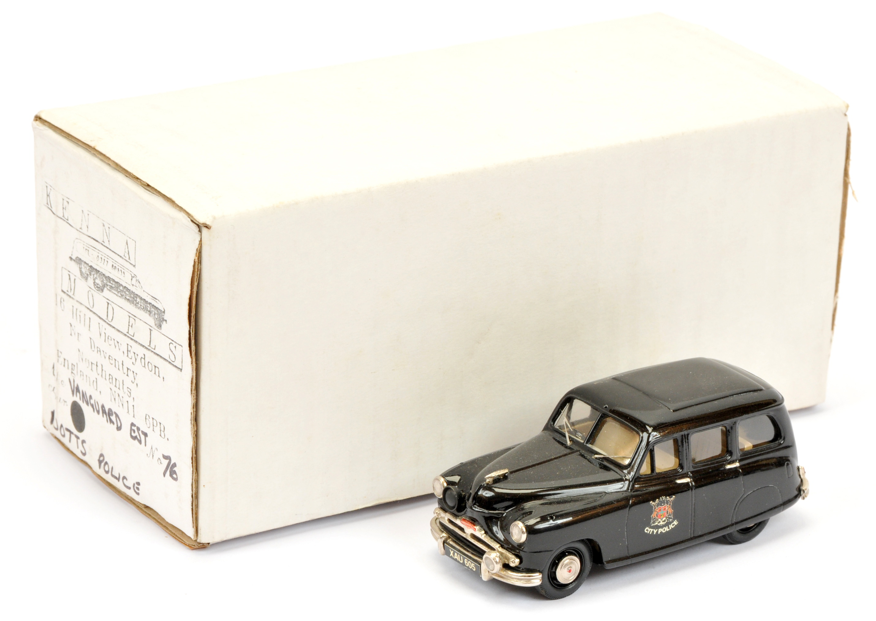 Kenna Models Vanguard EST No. 76 Police car