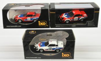 Ixo Models (1/43 Scale) group of Rally cars