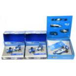 Group of Slot cars to include SCX Vintage, Tyrrell Ford,