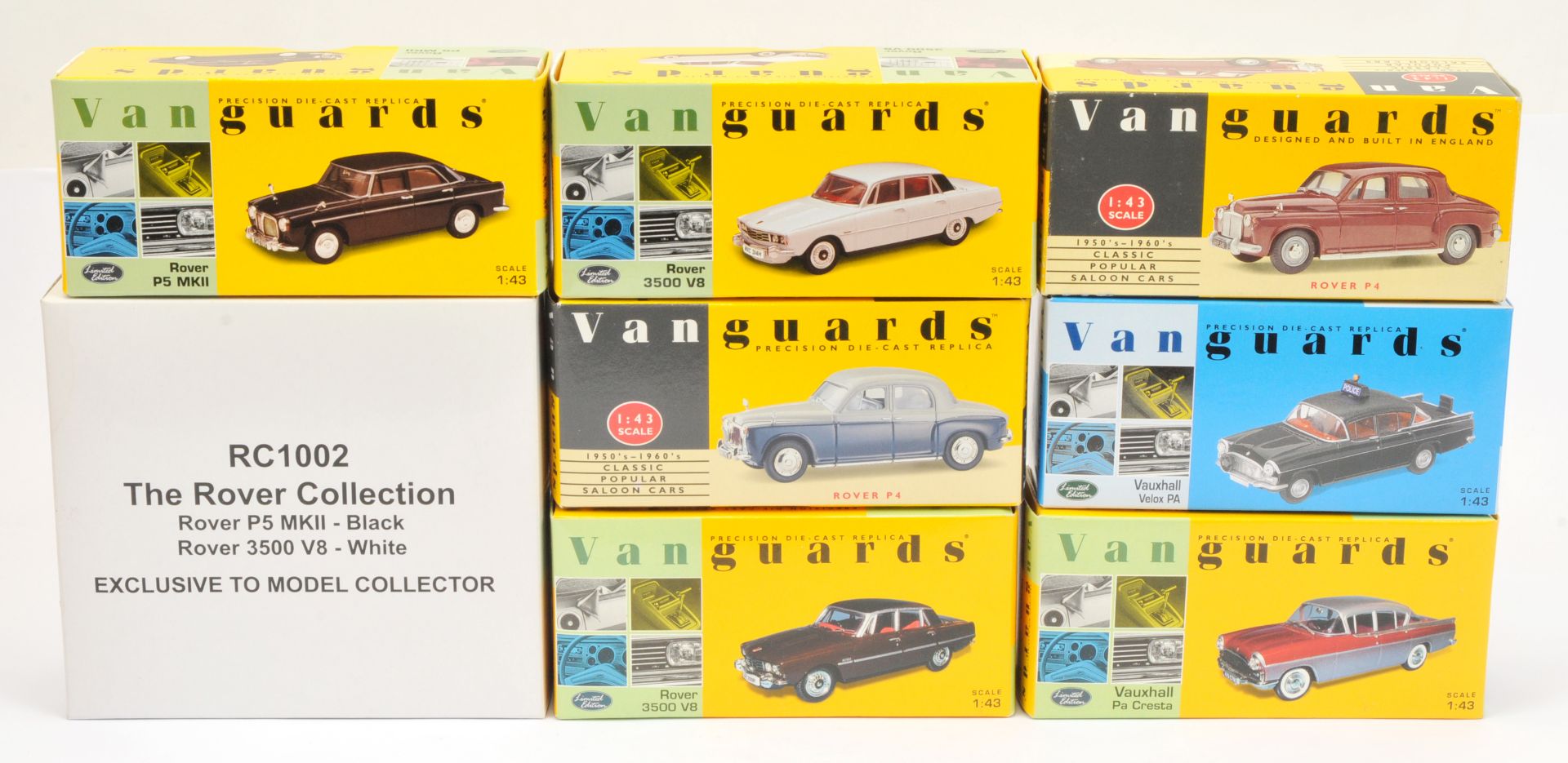 Vanguards Group of Empty boxes -