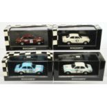 Group of Minichamps Ford Escort IRS 1600