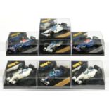 Onyx  group of racing cars to include 207 Tyrrell Yamaha 022 Mark Blundell