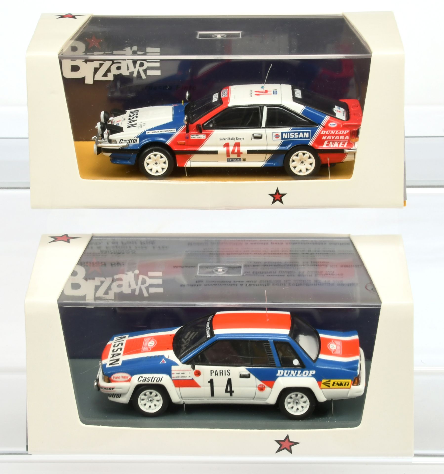 Bizarre 1:43 scale pair of models - 