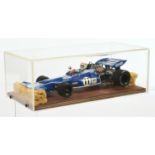 Exoto 1/18 scale model racing car, J Stewart driver, Ford, racing number 11