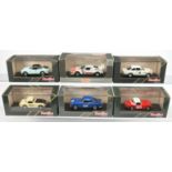 Detail Cars (1/43 Scale) a group of Austin Healey, Alfa Romeo and BMW M1