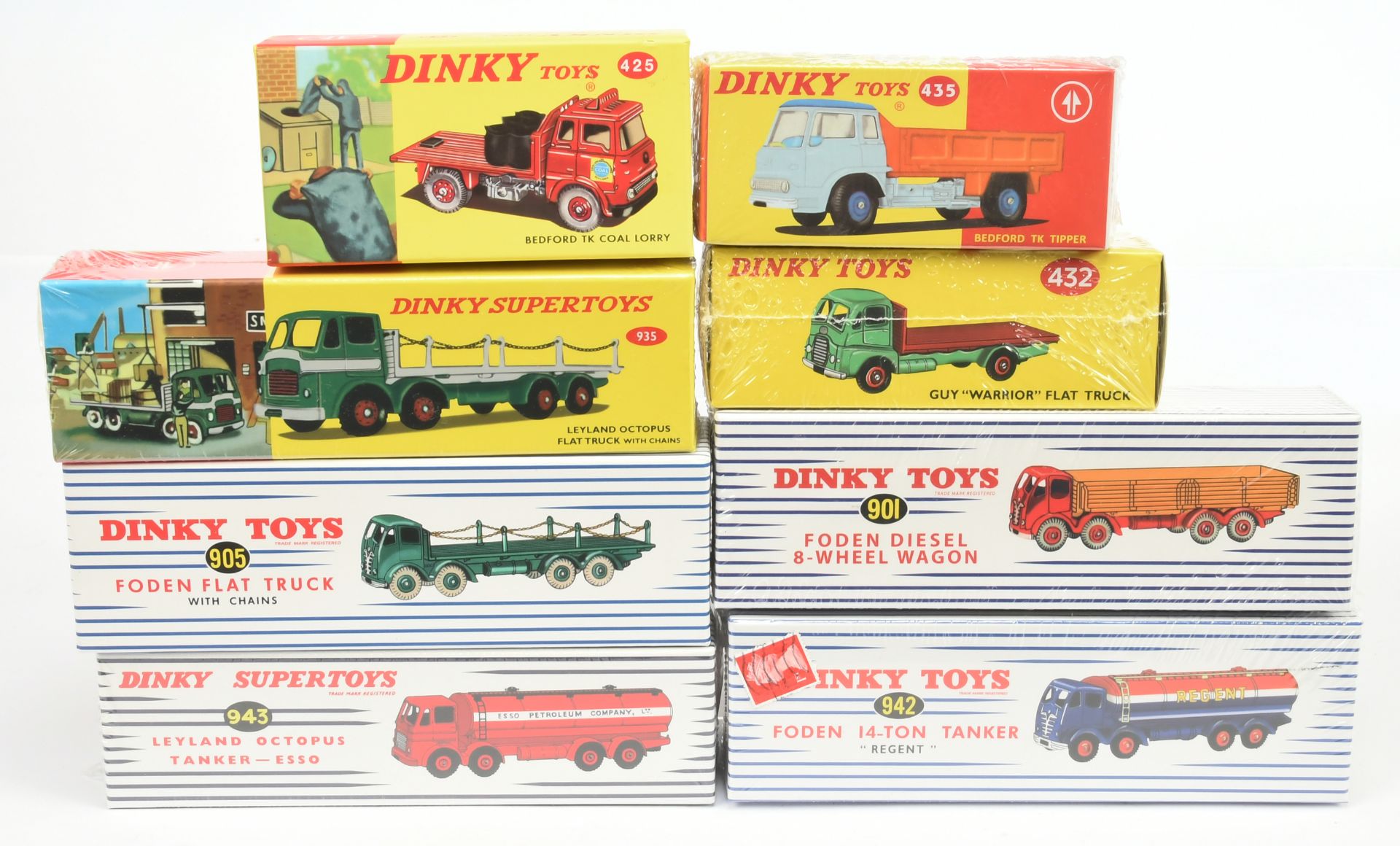 Dinky (Atlas Editions) - a boxed group of models 