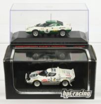 Pair of Minichamps & HPI Racing models