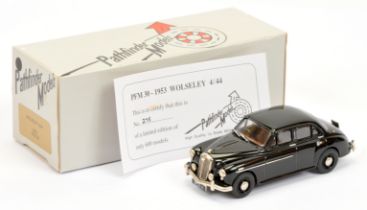 Pathfinder Models PFM30 1953 Wolseley 4/44 - black body, wheels, brown interior - with certificat...