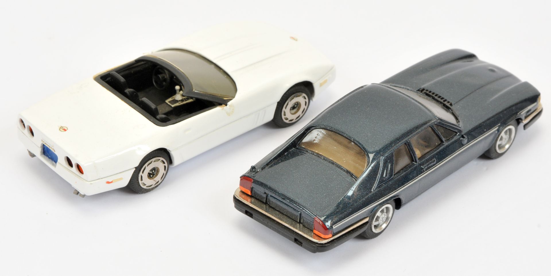 Western Models  pair of models to include Chevrolet Corvette Roadster  - Image 2 of 2