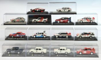 Large group of Rally Cars -