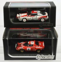 Pair of HPI Racing Lancia Stratos HF #6 1975 Tour de Corse & Celica GT Four