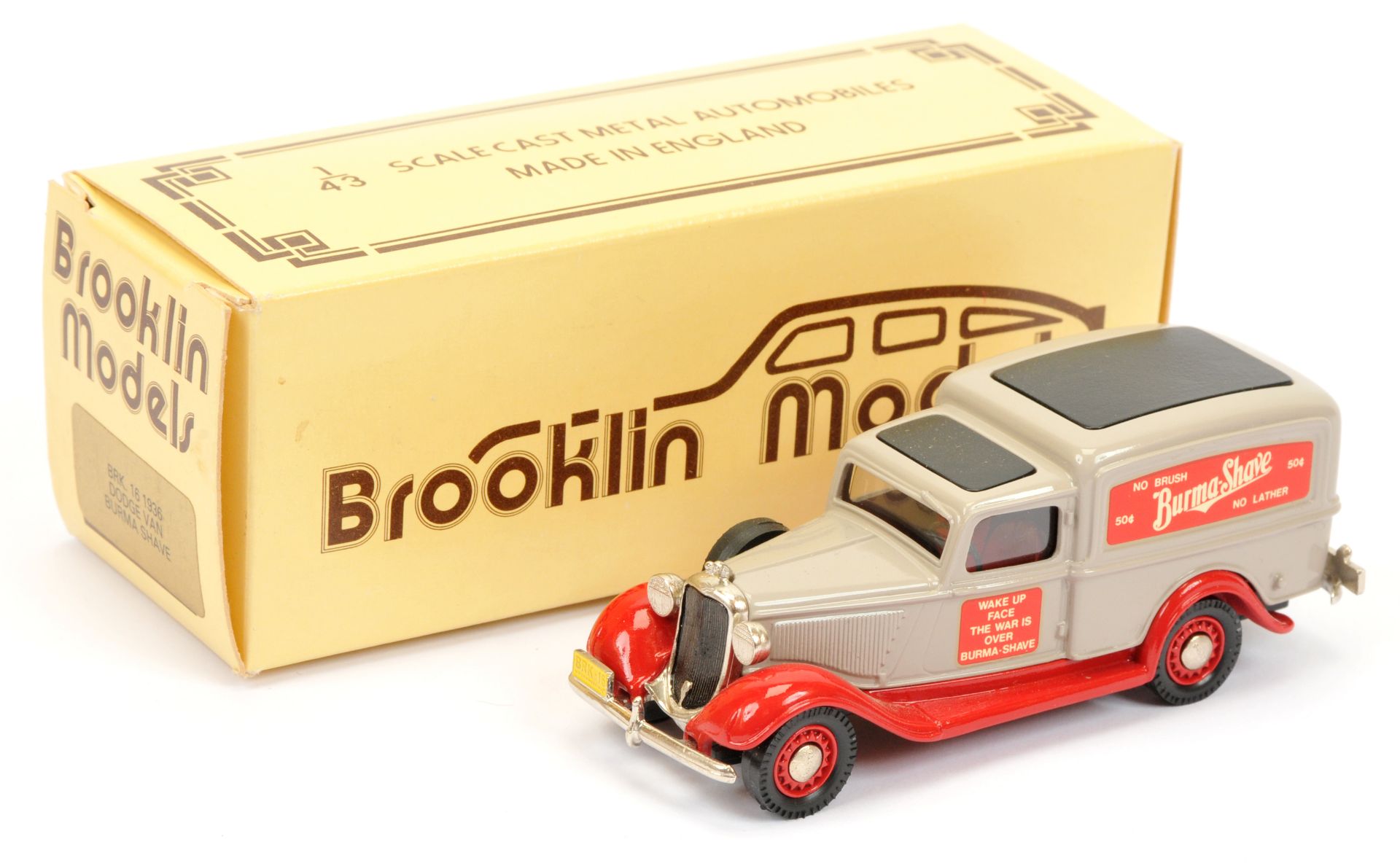 Brooklin Models No.BRK16 1935 Dodge Delivery Van "Burma Shave"