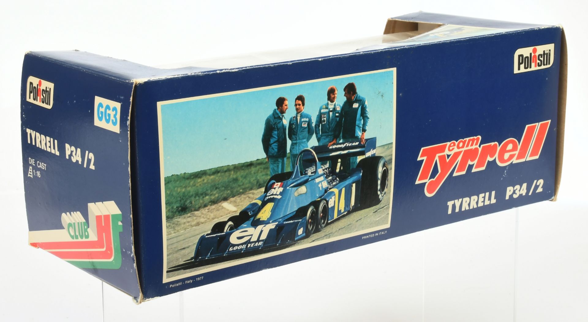 Polistil GG3 Tyrrell P34/2 diecast 1:16 scale model "elf Tyrrell 4 Good Year" - Image 2 of 2