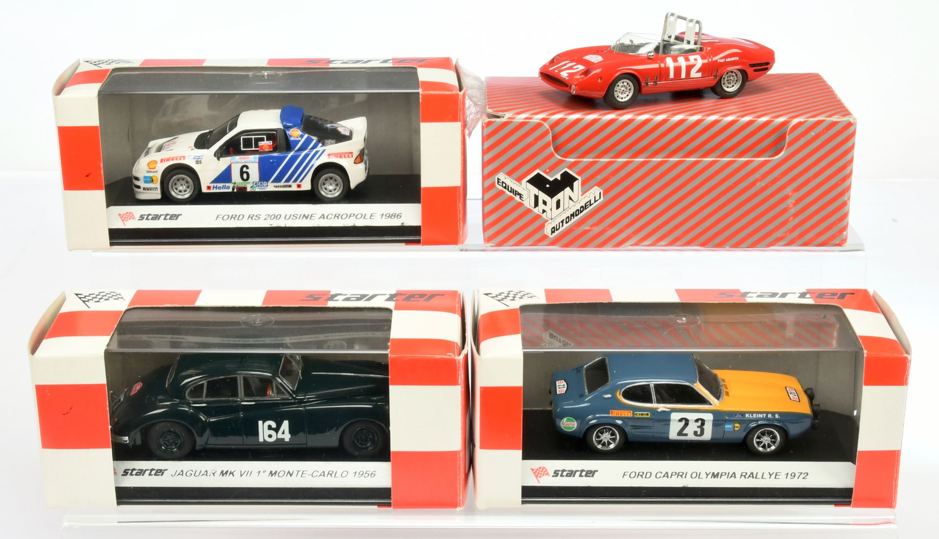 Starter (France) a boxed group of Ford & Jaguars.