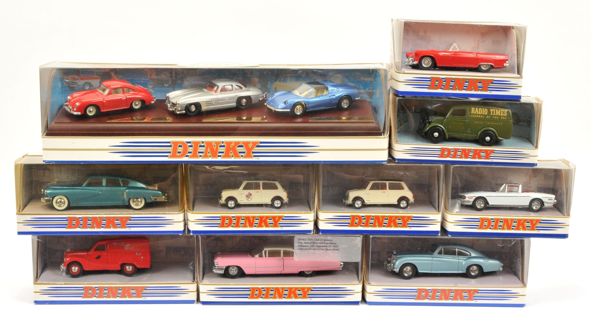 Matchbox The Dinky Collection a boxed group to include (1) DY15 1953 Austin A40 