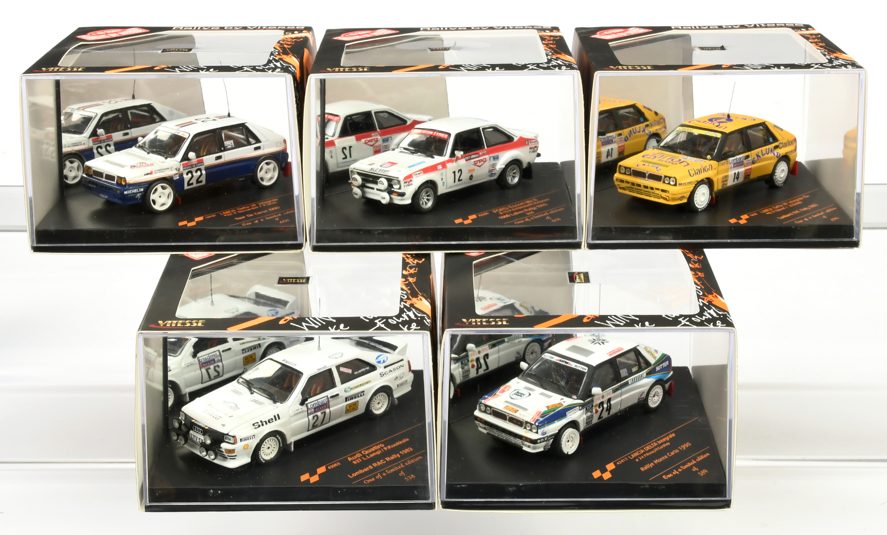Vitesse (1/43rd scale) a group of models.