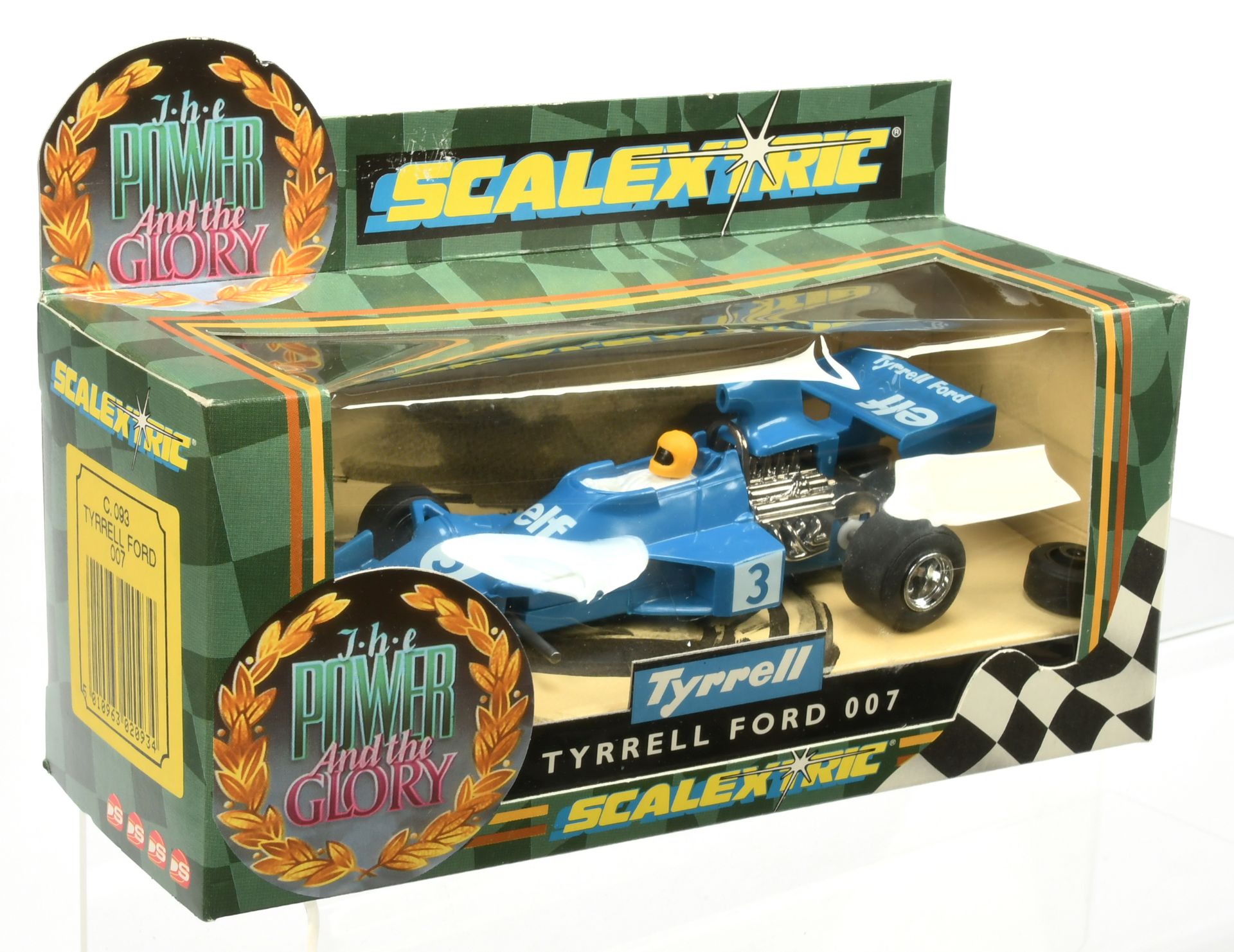 Scalextric The Power and the Glory, Tyrrell Ford 007, C 093 Tyrrell Ford 007