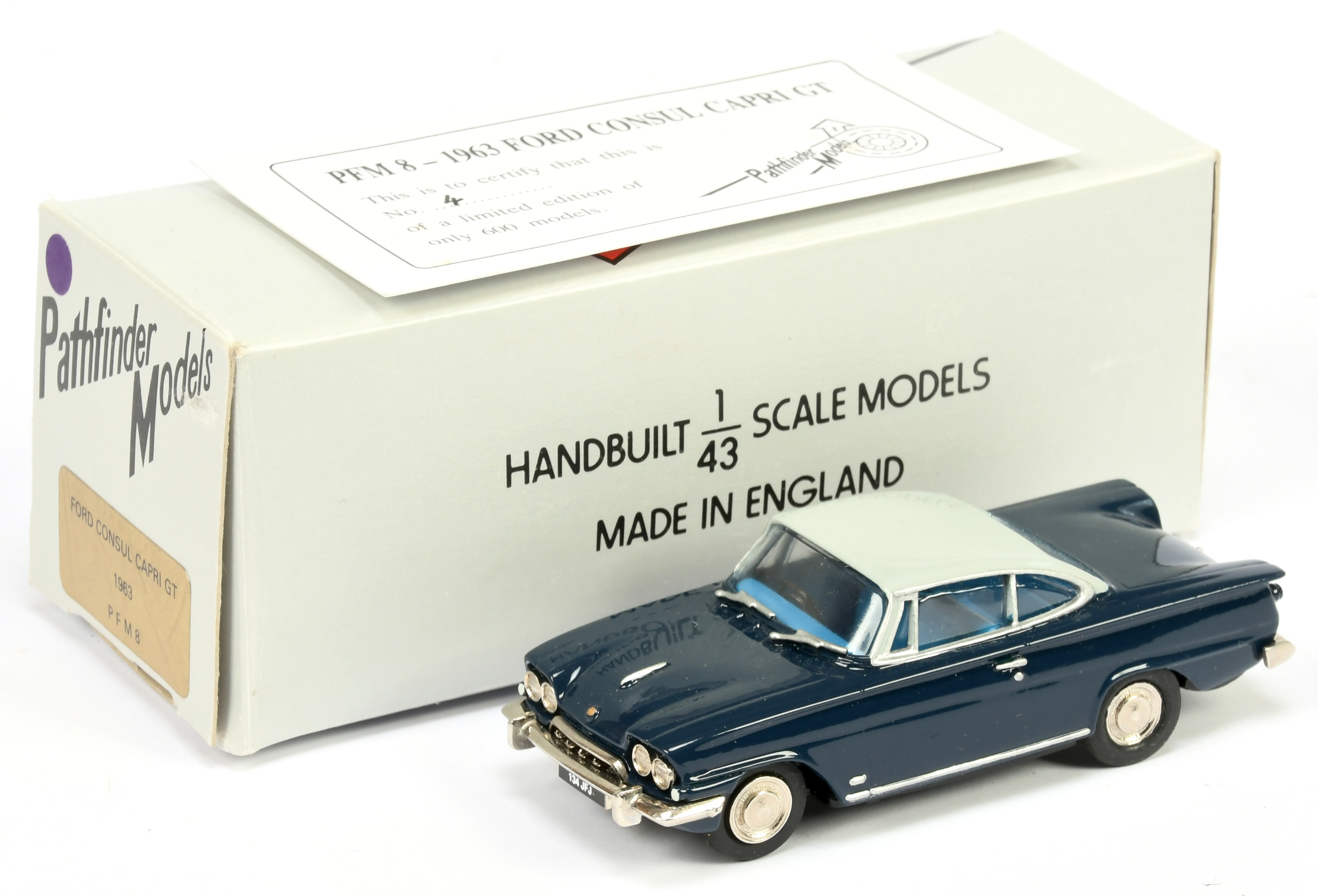Pathfinder Models - Ford Consul Capri GT 1963 PFM8 - - Image 3 of 4