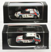 Pair of HPI Racing Lancia Delta Integrale 1992 & 1990 Monte Carlo