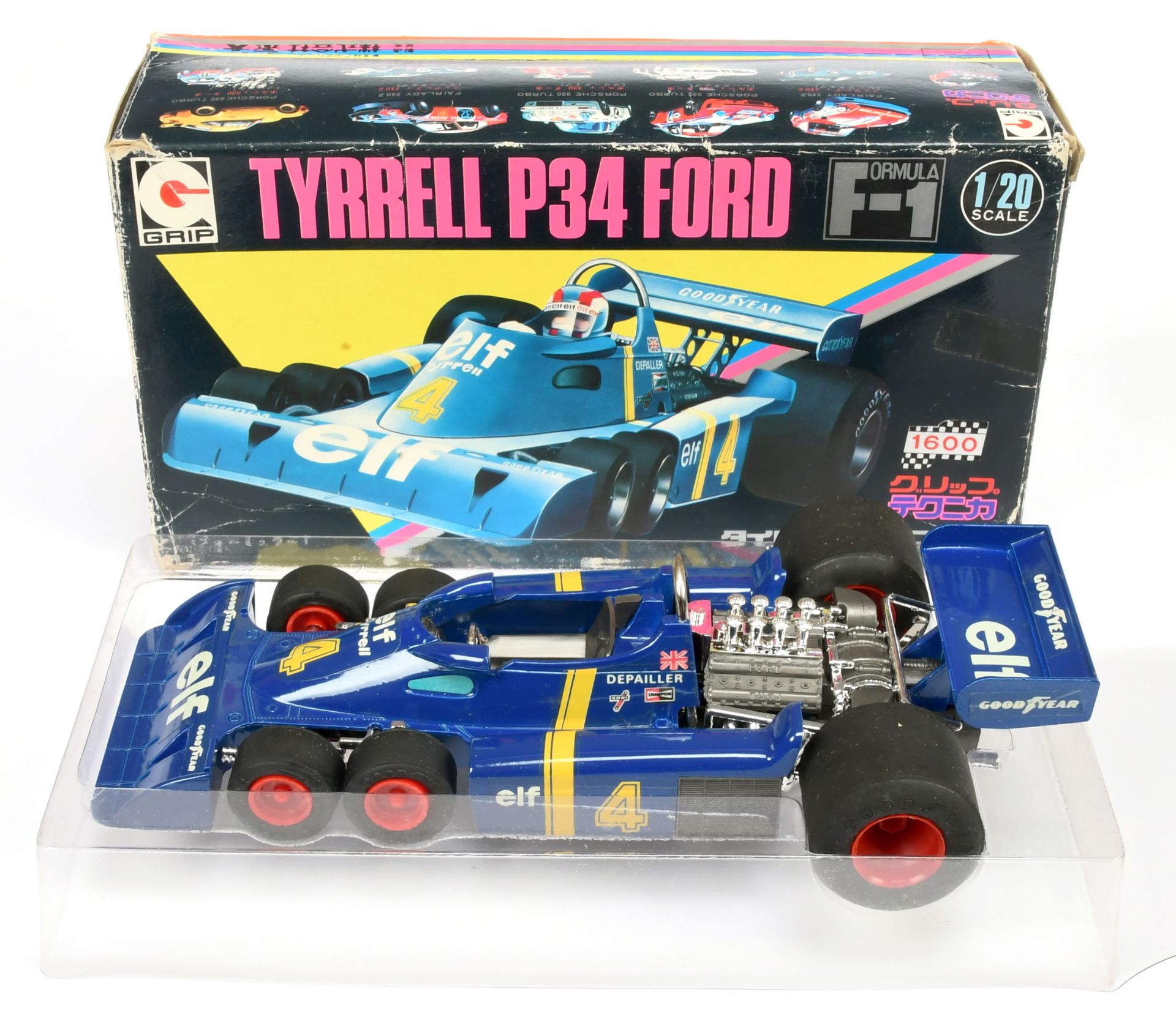 EDAI GRIP Tyrrell P34 Ford Formula 1, 1/20 scale