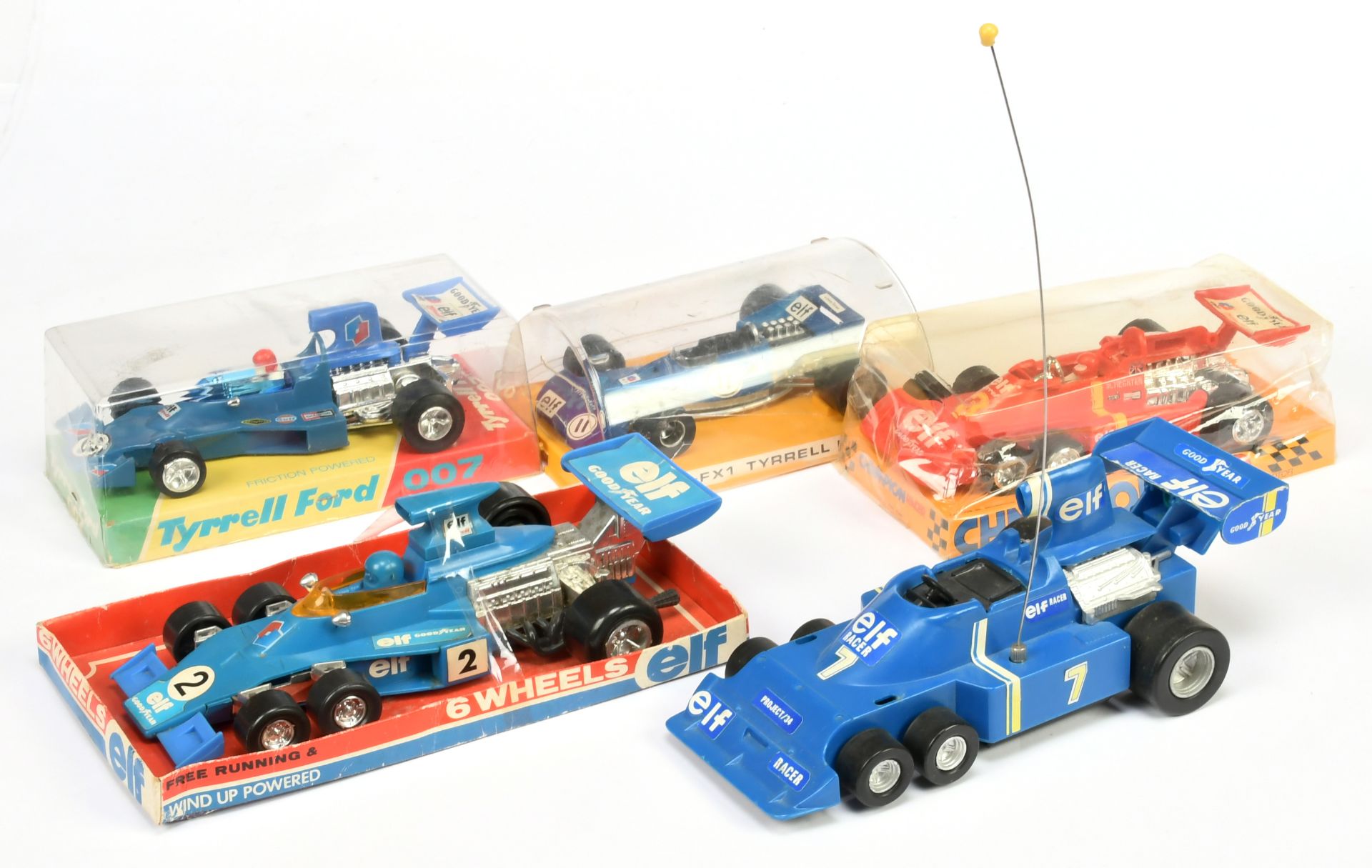 Group of various manufacture racing models 