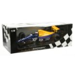 Minichamps 1:18 scale Tyrrell Ford 018 J. Palmer French GP 1989 Limited Edition