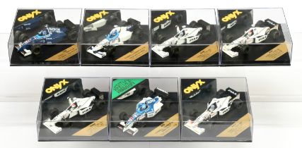 Onyx  group of racing cars to include X3000Tyrrell-Ford 025 Canadian GP 