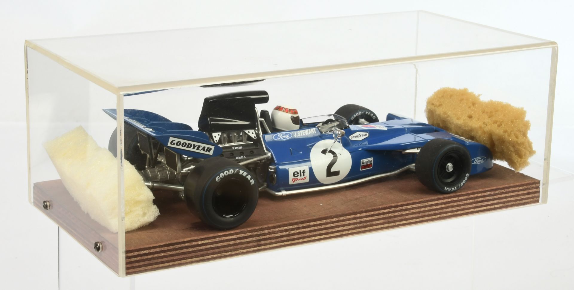Minichamps racing car with racing number 2 and J. Stewart as a driver,  - Bild 2 aus 2
