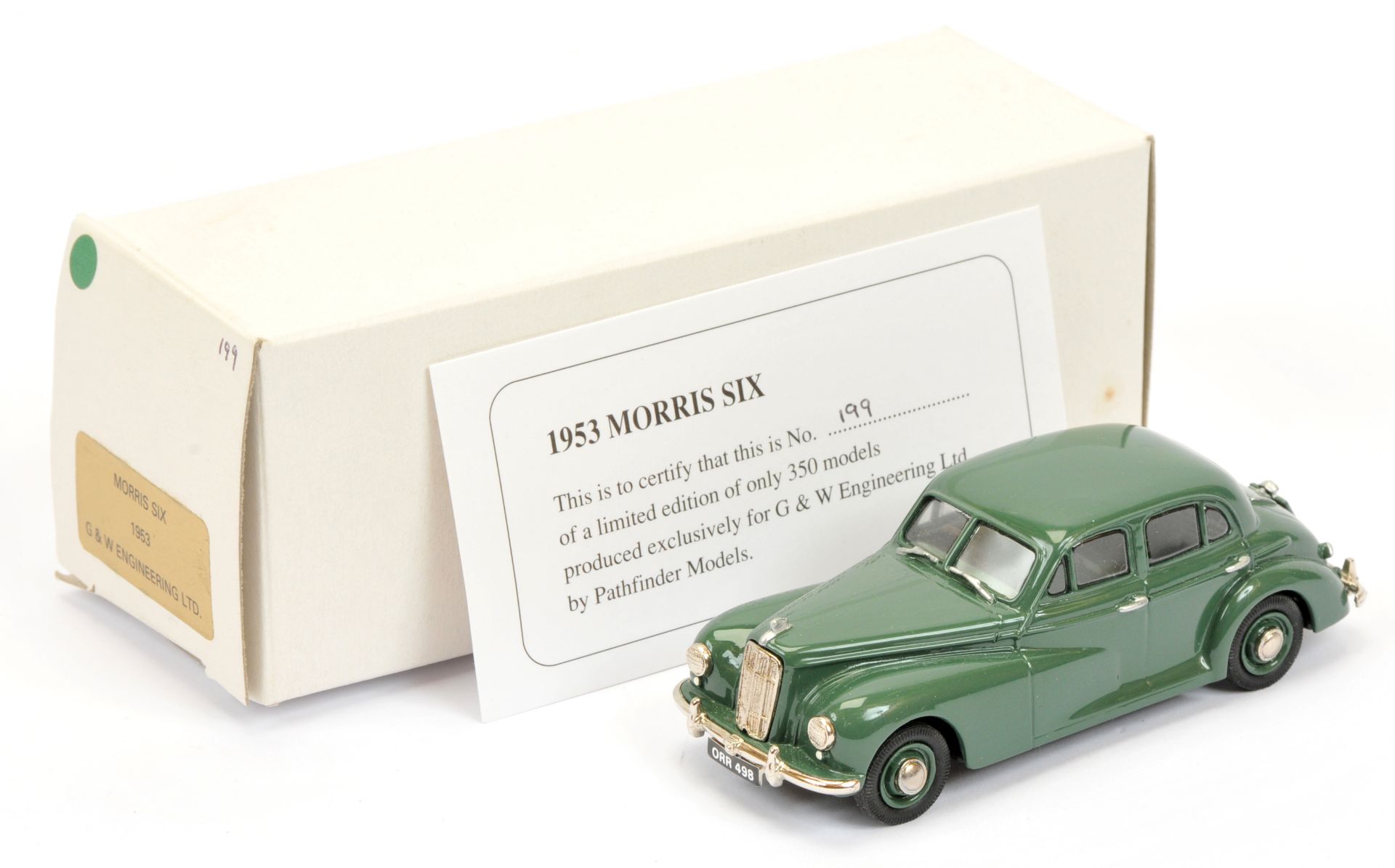 Pathfinder Models (G & W Engineering Ltd) Morris Six 1953 -