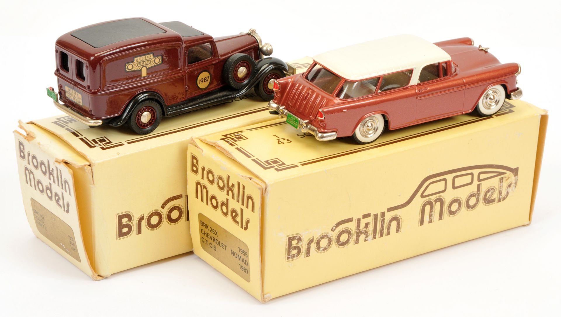 2 x Brooklin Models to include BRK26X Chevrolet Nomad  - Image 2 of 2