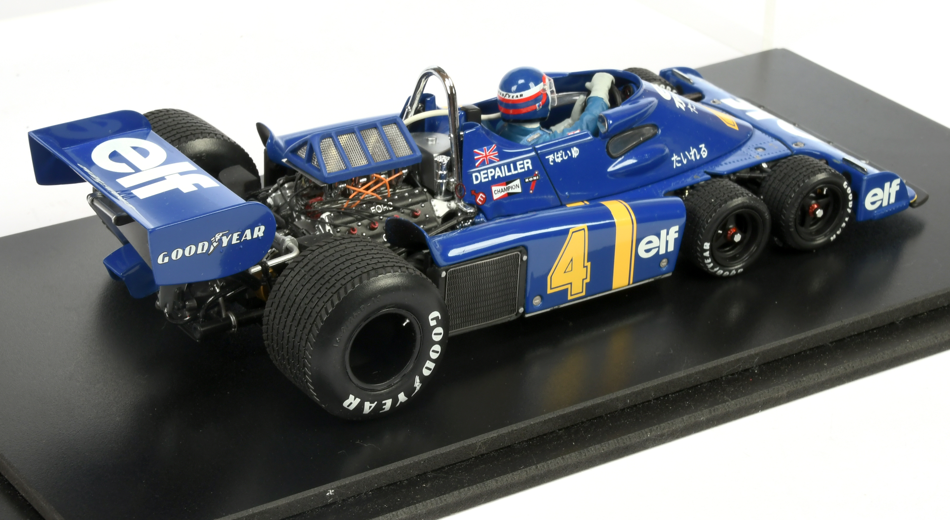 Exoto 1/18 scale model racing car - "Depailler elf Tyrrell" racing number 4 - - Image 2 of 2