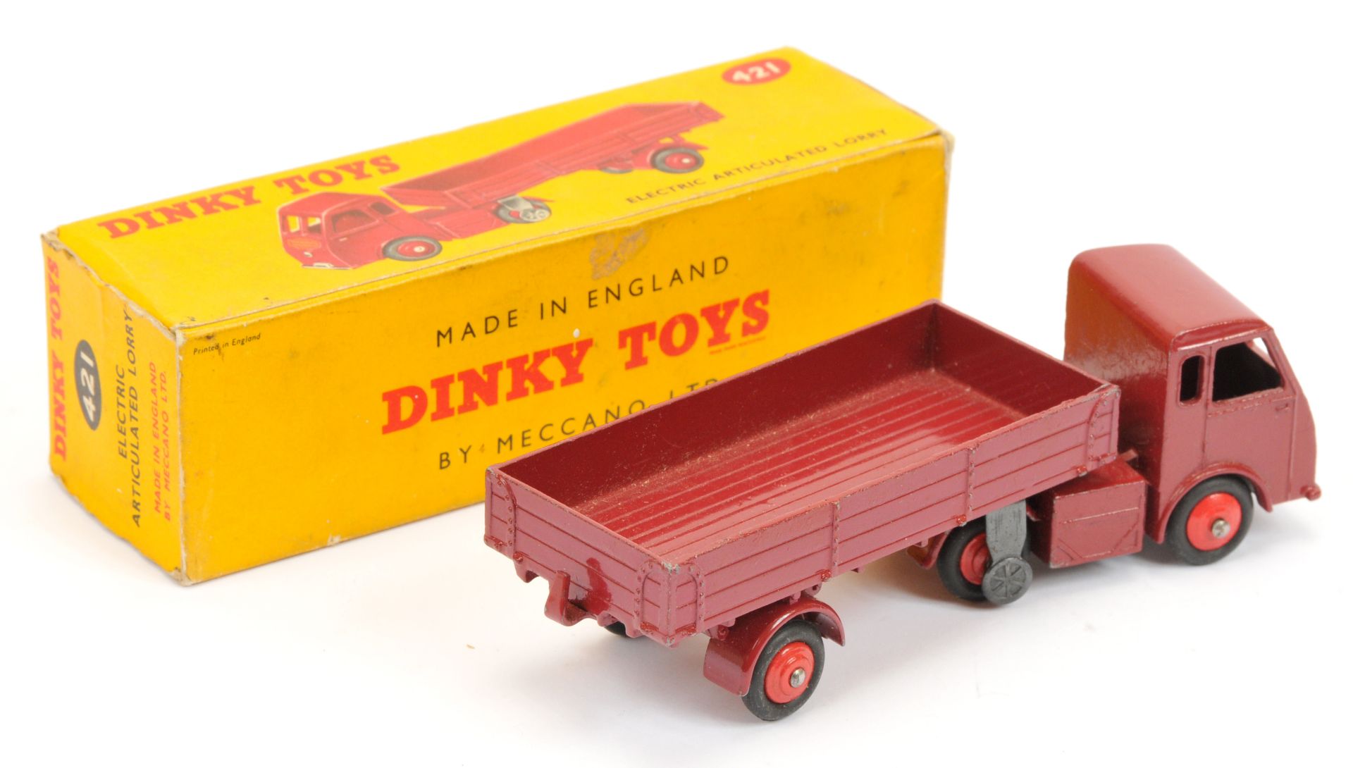 Dinky Toys 421 Electric Articulated Lorry "British Railways" - Bild 2 aus 2