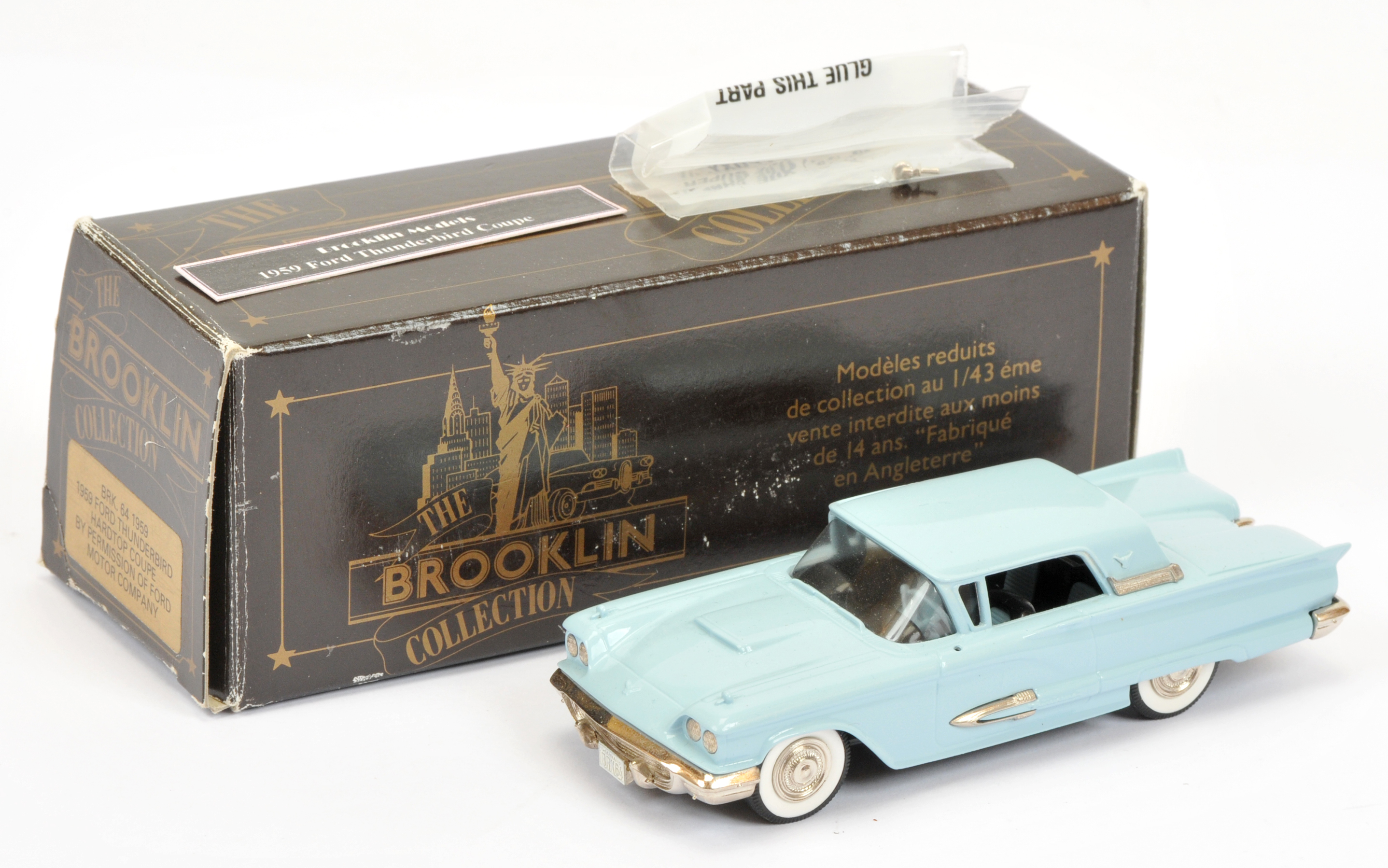 Brooklin Collection BRK64 1959 Ford Thunderbird Hardtop Coupe