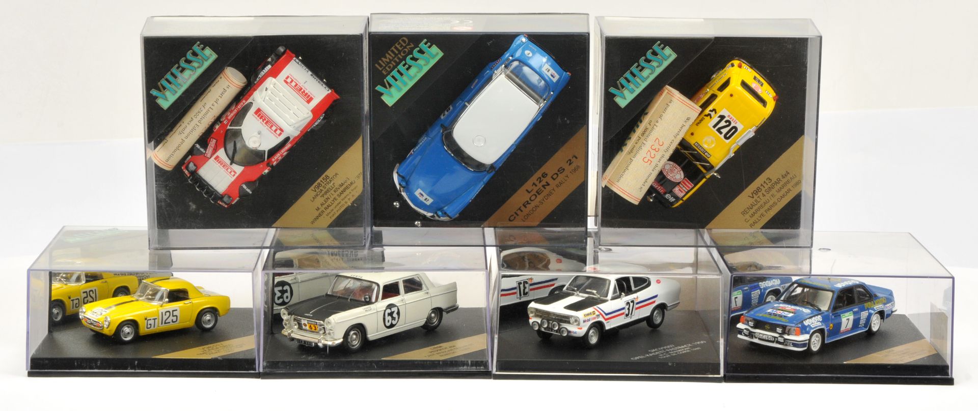 Vitesse (1/43rd scale) a group of Citroen, Opel, Renault and other models 
