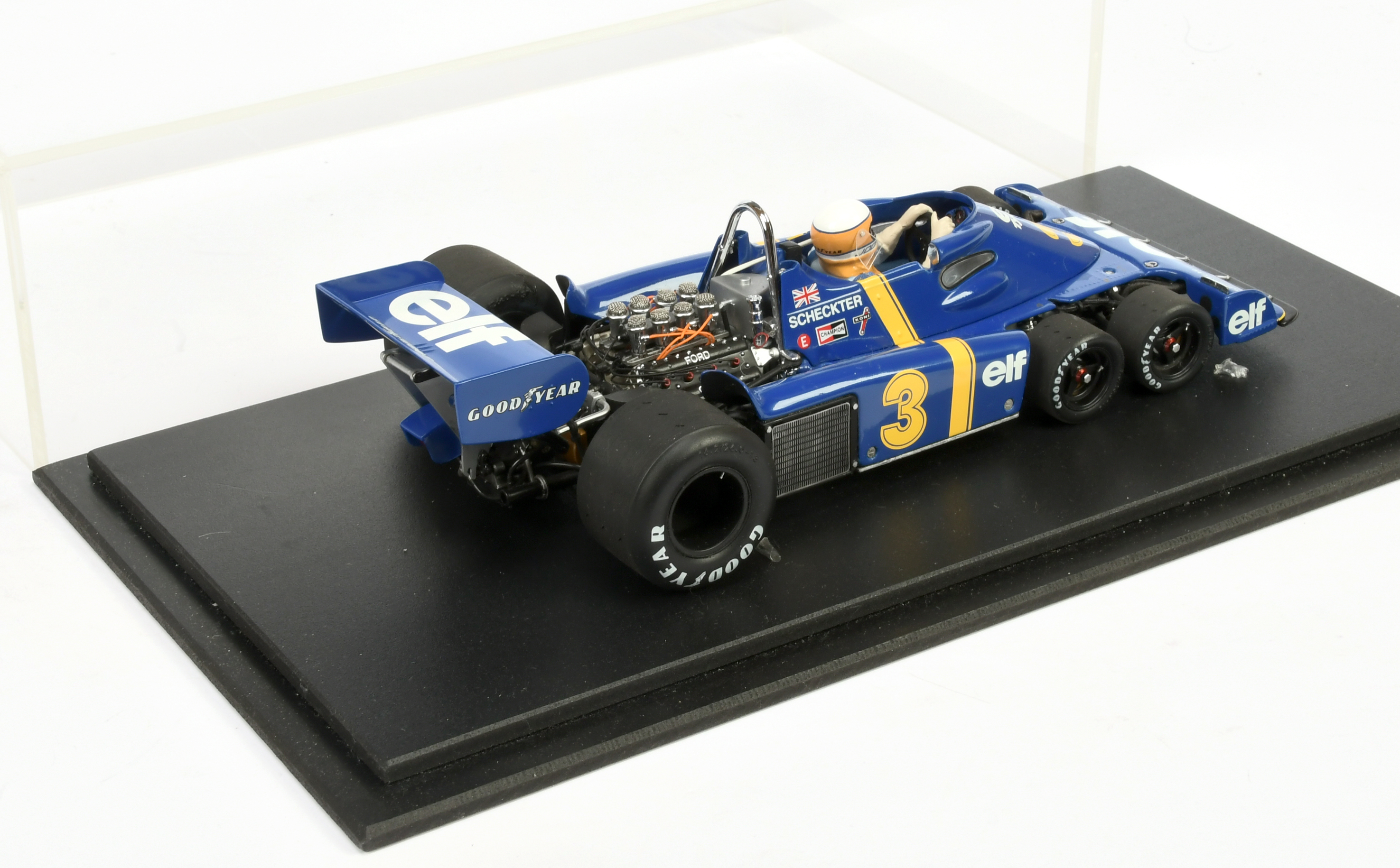 Exoto Tyrrell Ford 1/18 scale model racing car, Scheckter, racing number 3 - Image 2 of 3
