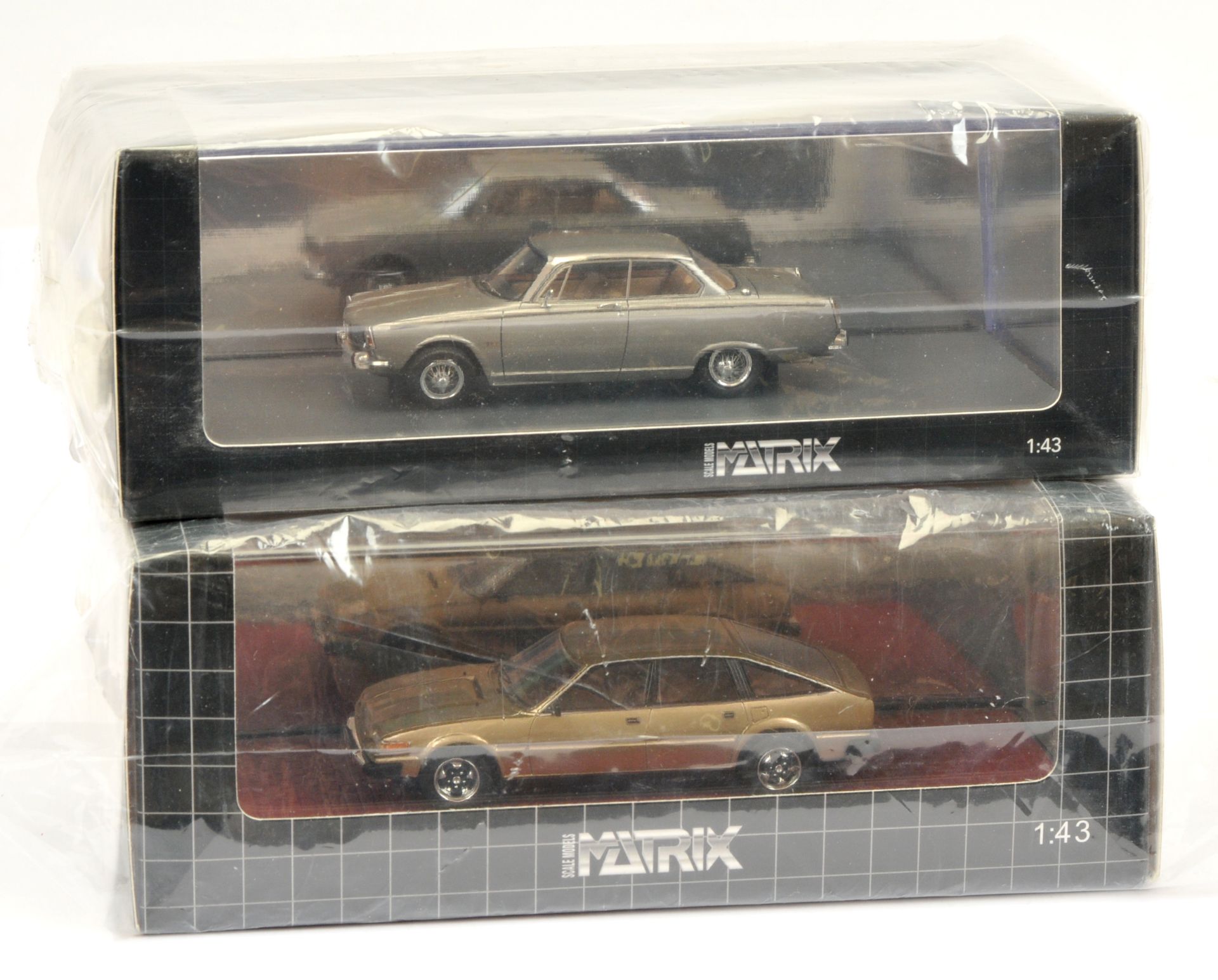 Matrix Pair of RoverP6 Coupe and Rover 3500(SD1) 1976-1979 